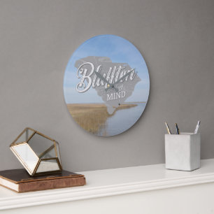 Grande Horloge Ronde État d'esprit de Bluffton Basse Caroline du Sud