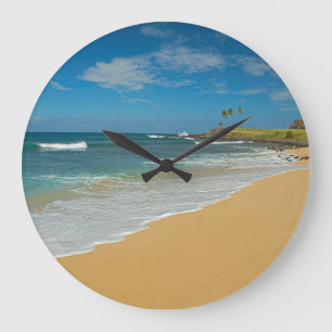 Grande Horloge Ronde États-Unis, Hawaï, île de Molokai, Three Mile Beac