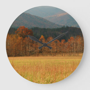 Grande Horloge Ronde États-Unis, Tennessee. Cades Cove In Smoky Mountai