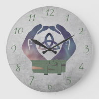 Eternity Handfasting Clock for Pagan Newly Weds