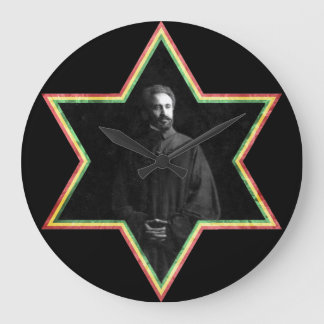 Grande Horloge Ronde Étoile de David de Haile Selassie
