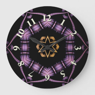 Grande Horloge Ronde Étoile du Nord Électrique