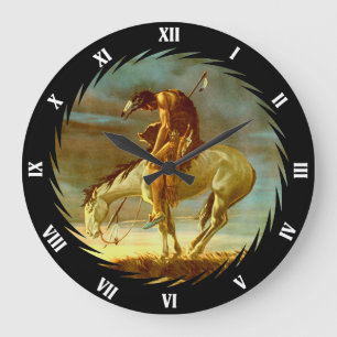 GRANDE HORLOGE RONDE EXTRÉMITÉ DE LA TRAÎNÉE