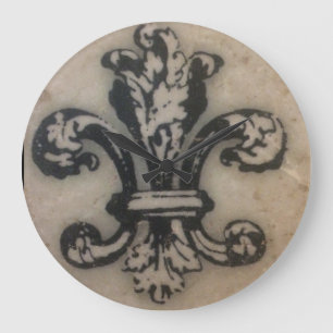 GRANDE HORLOGE RONDE FABULOUS FLEUR DE LIS