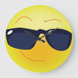 GRANDE HORLOGE RONDE FACE COOL