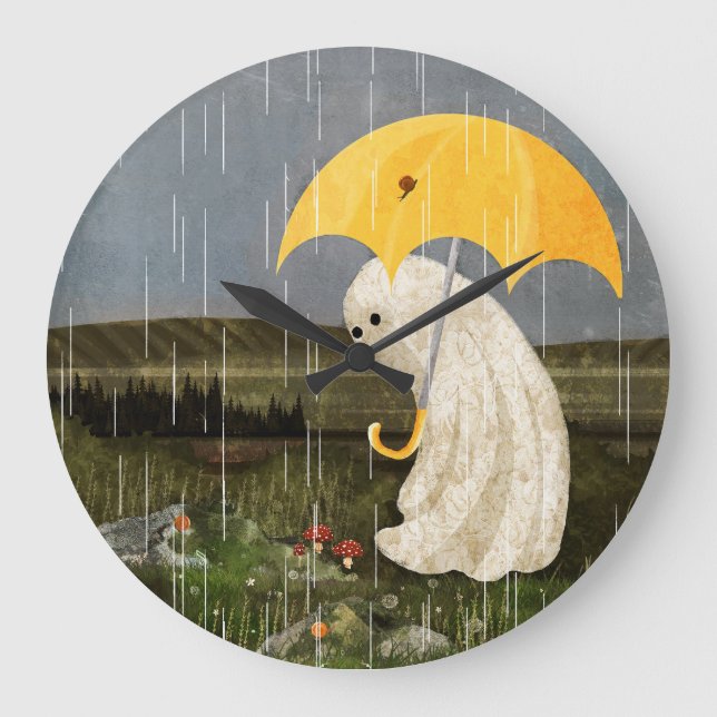 Grande Horloge Ronde Faire des amis (Recto)