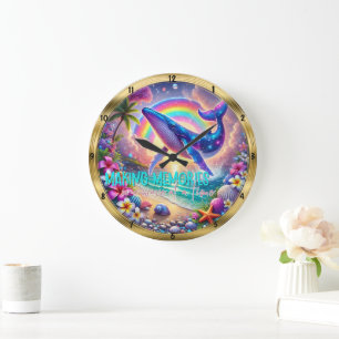 Grande Horloge Ronde Faire des souvenirs Baleine Rainbow Beach