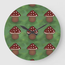 Fairy Mushroom Clock