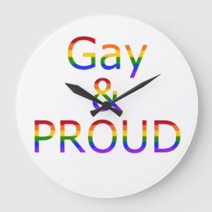 Grande Horloge Ronde Fallln Gay et Fier