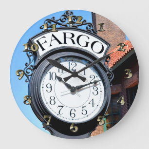 Grande Horloge Ronde Fargo Clock