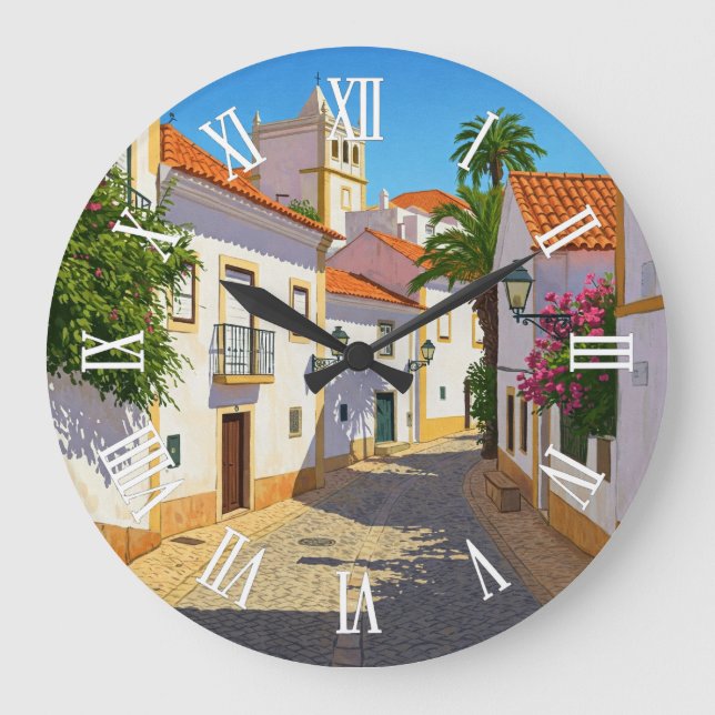 Grande Horloge Ronde Faro Portugal Algarve Travel (Recto)