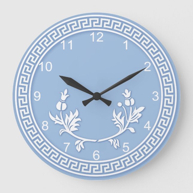Grande Horloge Ronde Faux jasperware (Recto)