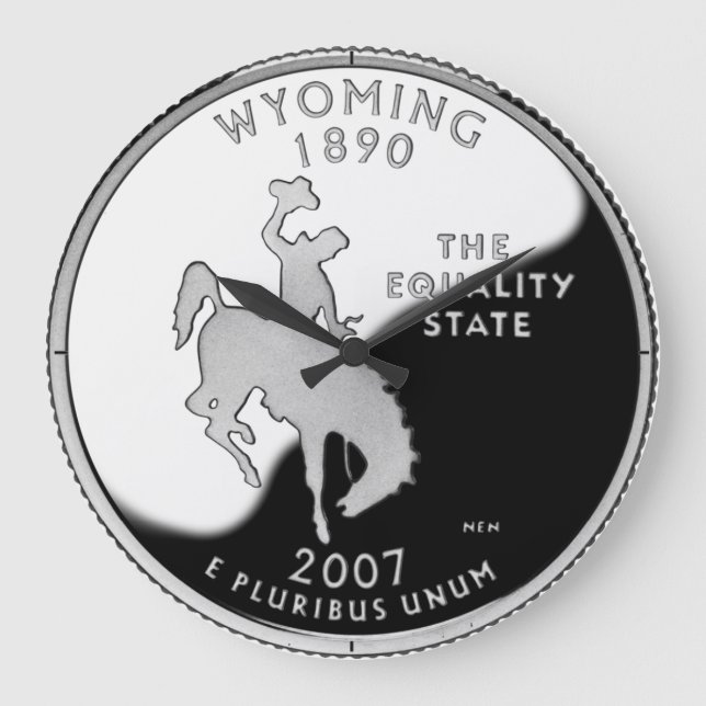 Grande Horloge Ronde Faux Wyoming (Recto)