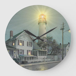 Grande Horloge Ronde "Fenwick Island Lighthouse" Clock