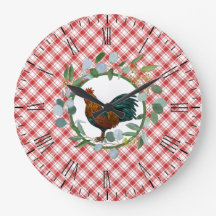 Ferme Eucalyptus Wreath & Rooster
