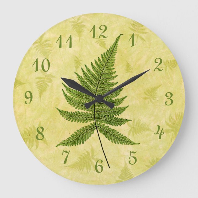 Grande Horloge Ronde Fern (Recto)