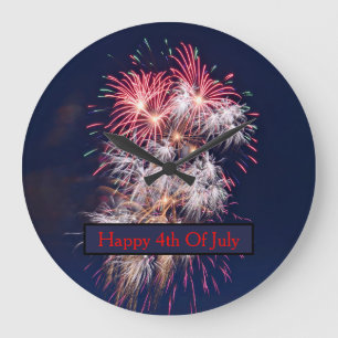 Grande Horloge Ronde Feux d'artifice 4 juillet fête de l'indépendance
