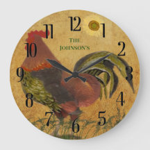 FIER RUSTIQUE ROOSTER AMÉRICANA