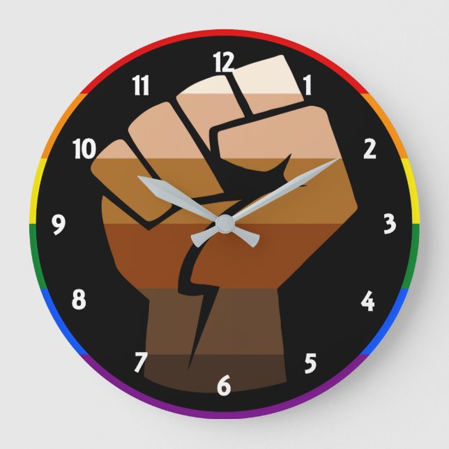 Grande Horloge Ronde Fierté du QPOC (Recto)