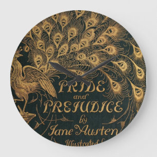 Grande Horloge Ronde Fierté et préjudice Jane Austen (1894)