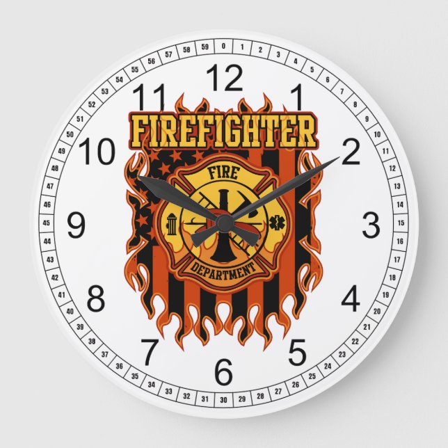 Grande Horloge Ronde Firefighter (Recto)