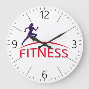 Grande Horloge Ronde Fitness