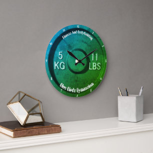 Grande Horloge Ronde Fitness and bodybuilding Lycée Clock 2