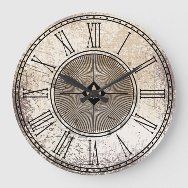 Grande Horloge Ronde Fleur de lis (Recto)