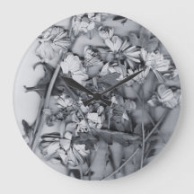 Flowers in Black and White