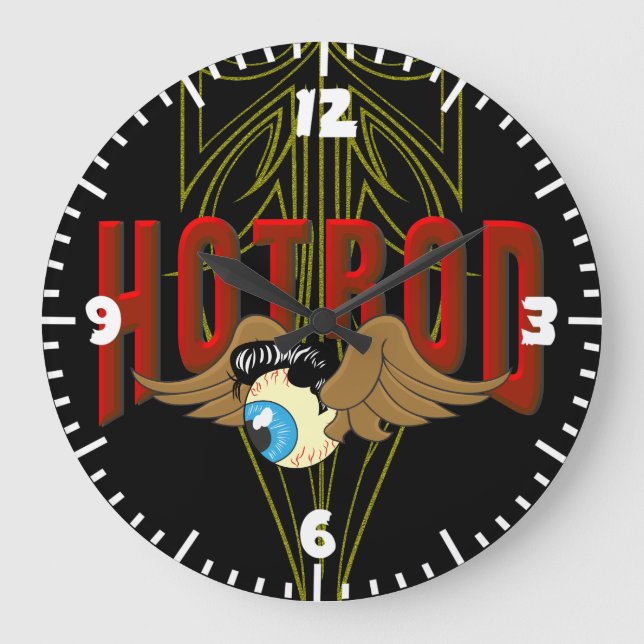 Grande Horloge Ronde Flying Eyeball (Recto)