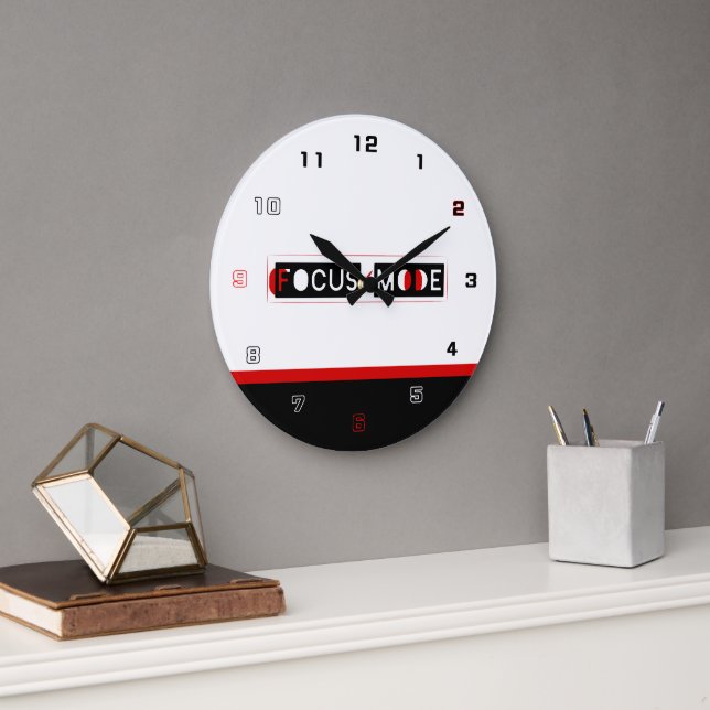 Grande Horloge Ronde Focus Mode (Bureau)