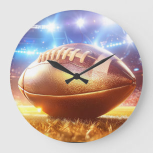 Grande Horloge Ronde Football américain