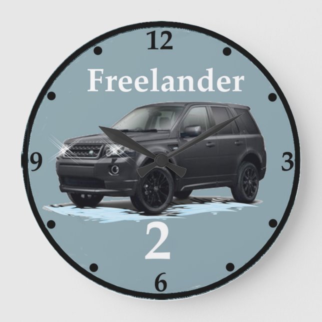 Grande Horloge Ronde Freelander Wall Clock (Recto)