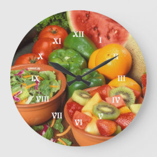 Grande Horloge Ronde Fresh fruit and vegetables