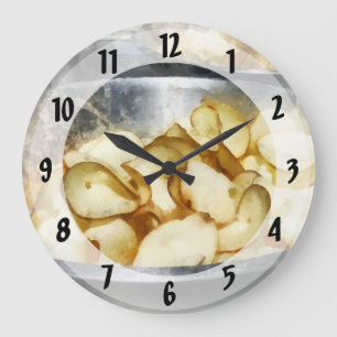 Grande Horloge Ronde Fresh Potato
