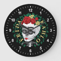 Frida Kahlo | Crâne avec couronne Rose