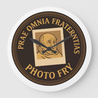 Grande Horloge Ronde Fried Large Wall Clock