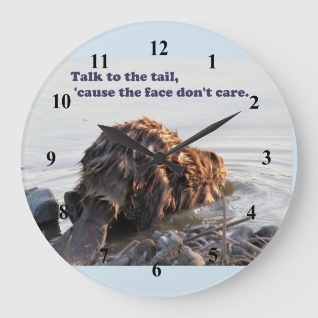 Grande Horloge Ronde Funny Beaver (Recto)