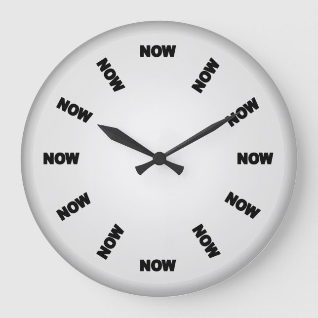 Grande Horloge Ronde Funny Now (Recto)
