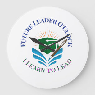 Grande Horloge Ronde Future Leader O'Clock – Apprendre à diriger Moti