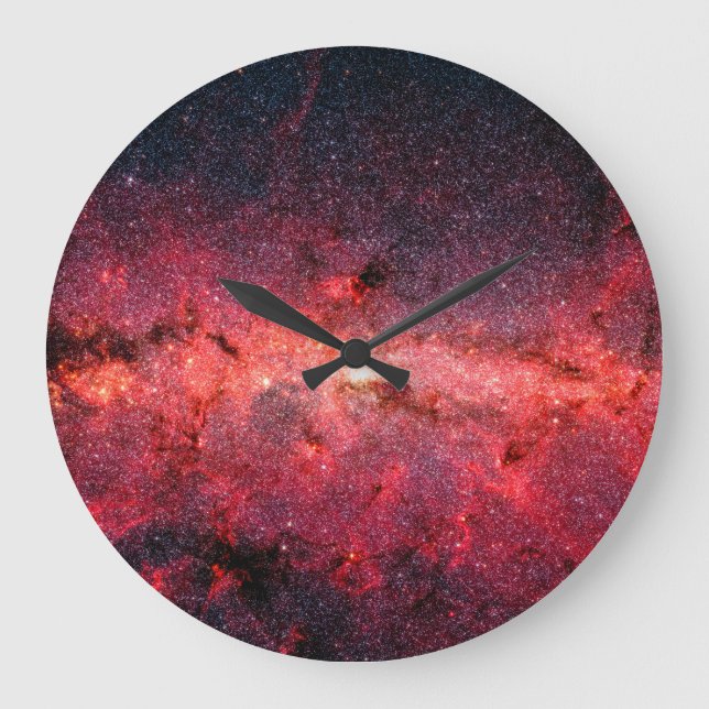 Grande Horloge Ronde Galaxie de la Voie Lactée (Recto)