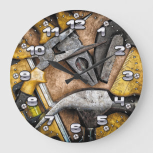 Grande Horloge Ronde Garage