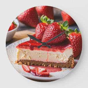 Grande Horloge Ronde Gâteau au fromage Boulangerie Pâtisseries Foodie