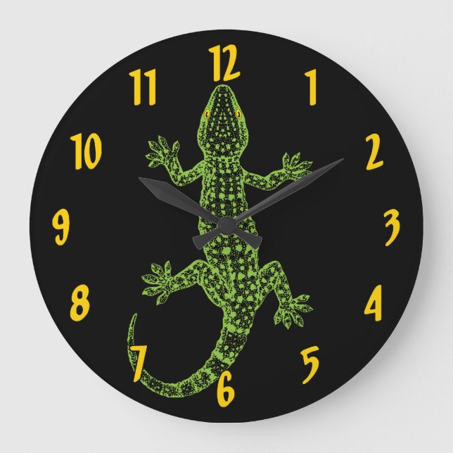 Grande Horloge Ronde Gecko (Recto)