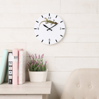 Grande Horloge Ronde Gecko
