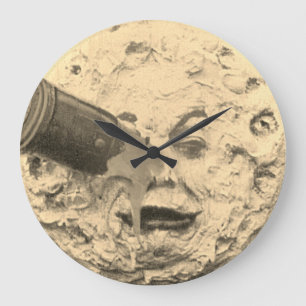 Grande Horloge Ronde Georges Méliès – Le Voyage dans la lune – 1902