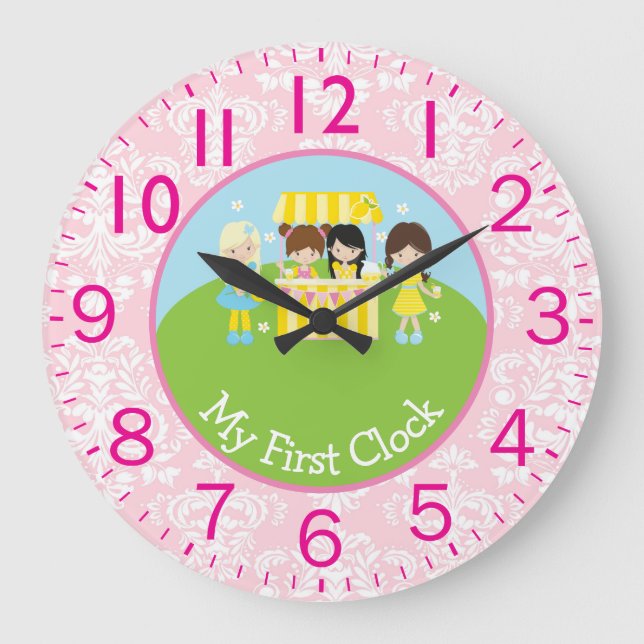 Grande Horloge Ronde Girls Serving Refreshments (Recto)