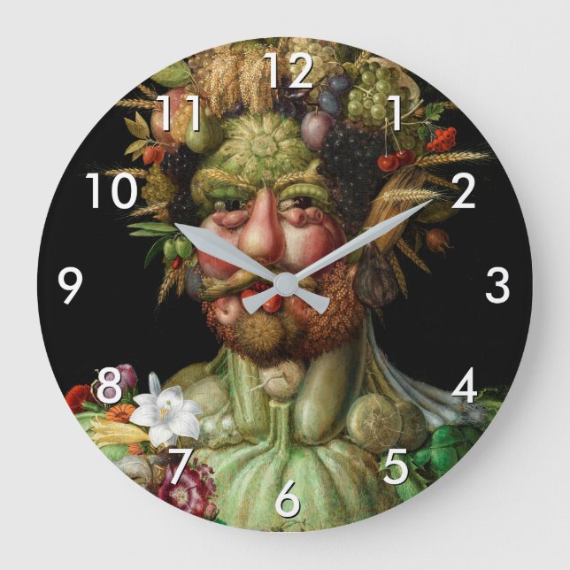 Grande Horloge Ronde Giuseppe Arcimboldo - Vertumnus (Recto)