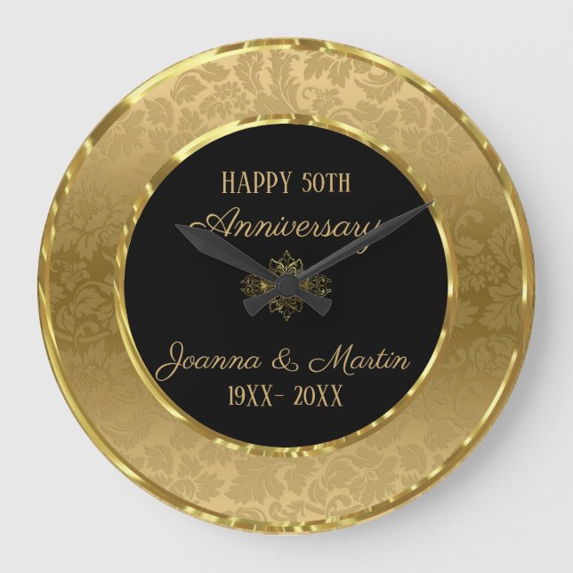 Grande Horloge Ronde Gold Gradient (Recto)