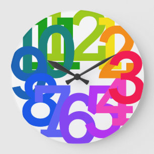 Grande Horloge Ronde Gothique-Police de spectre